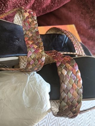 Sandalias trenzado piel plataforma Tomeu 40