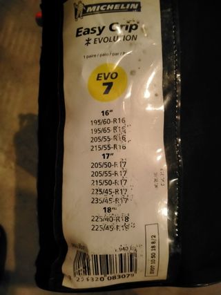 Michelin Easy Grip Evo 7 - Catene da Neve