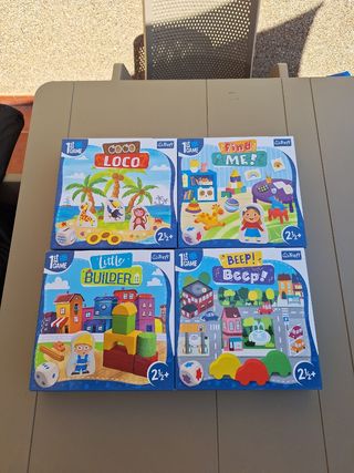 Lote de 4 juegos para niños a partir de 2 1/2 años