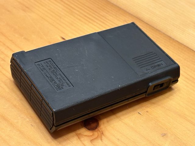 Calcolatrice Pocket-Mini Casio vintage (non si accende)