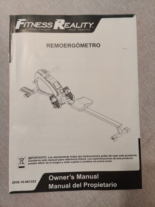 Máquina Remo Fitness Reality