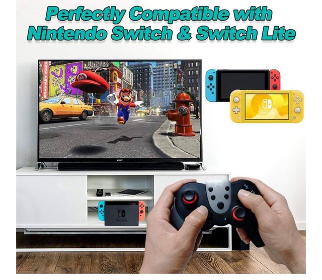 Mando Pro Switch - NFC Amiibo NUEVO