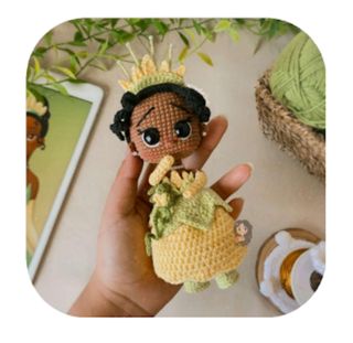 Princesas Disney tejidos a ganchillo