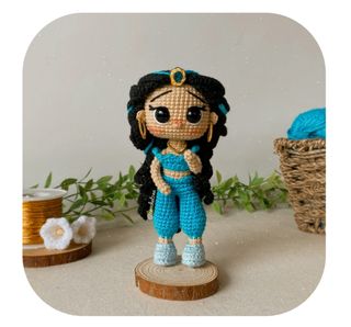 Princesas Disney tejidos a ganchillo