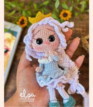 Princesas Disney tejidos a ganchillo