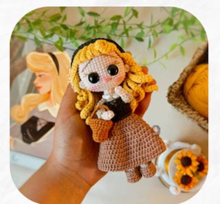 Princesas Disney tejidos a ganchillo