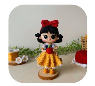 Princesas Disney tejidos a ganchillo