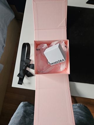 Caja Pandora Joyas - Rosa y Negra