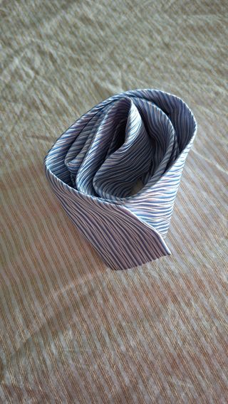 Corbata azul celeste - Rayas