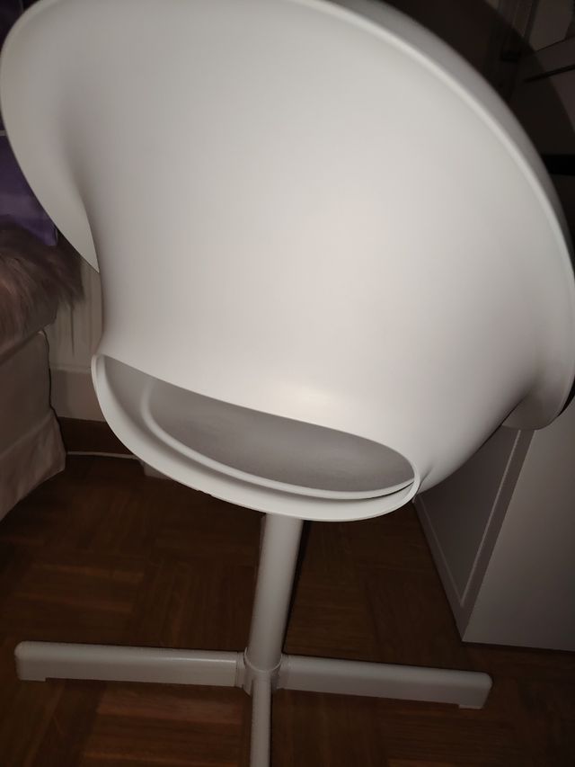 Oferta! Silla blanca escritorio giratoria infantil