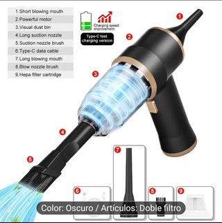 Aspirador / succionador inalámbrico de mano