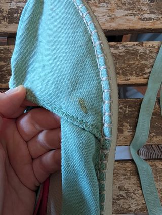 Alpargatas Havaianas turquesa, nº 39