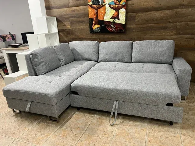 Nuevo: Sofa Cama C.L. Febe 242cm Rinconera + Arcon