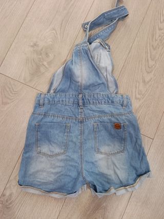 Peto vaquero niña - Azul T. 10 (140cm)