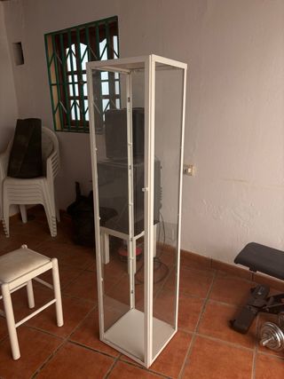 Vitrina cristal blanca - expositor