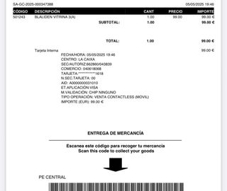 Vitrina cristal blanca - expositor