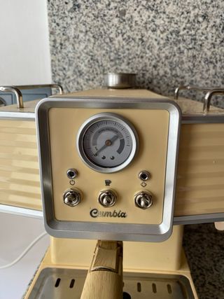 Cafetera Cumbia vintage beige