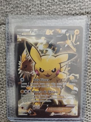 Pikachu EX XY124 - Carta Pokémon