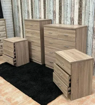 Cómoda 5 cajones - Madera