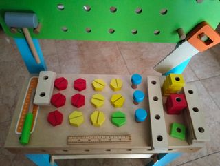 Banco de carpintero infantil