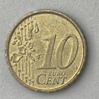 10-04003-Alemania 10 cent € -  2002-D CIRCULOS EN