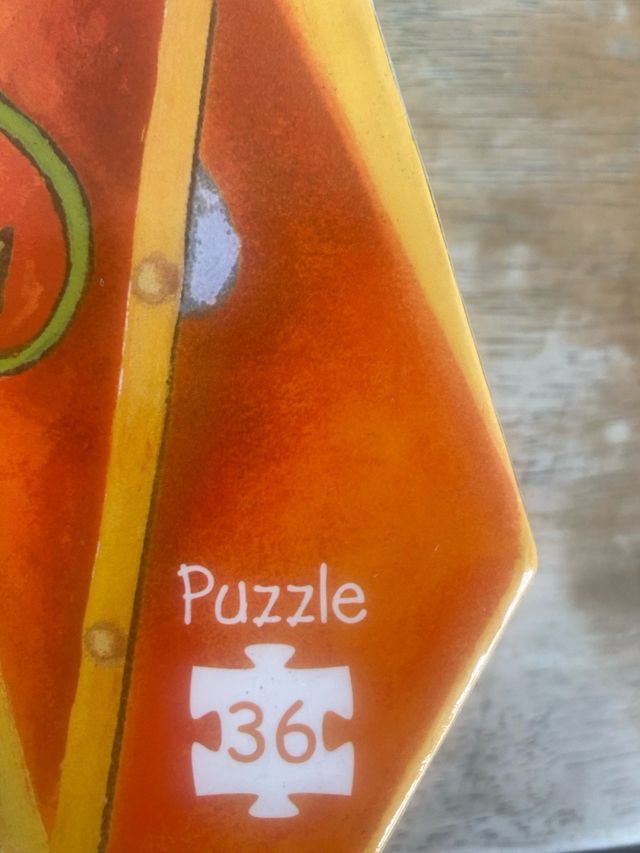 Puzzle Djeco caballero dragón 36 piezas