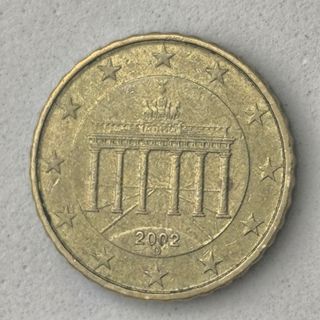 10-04004-Alemania 10 cent € -  2002-D CIRCULOS EN