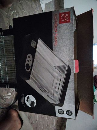 Tostador plano eléctrico
