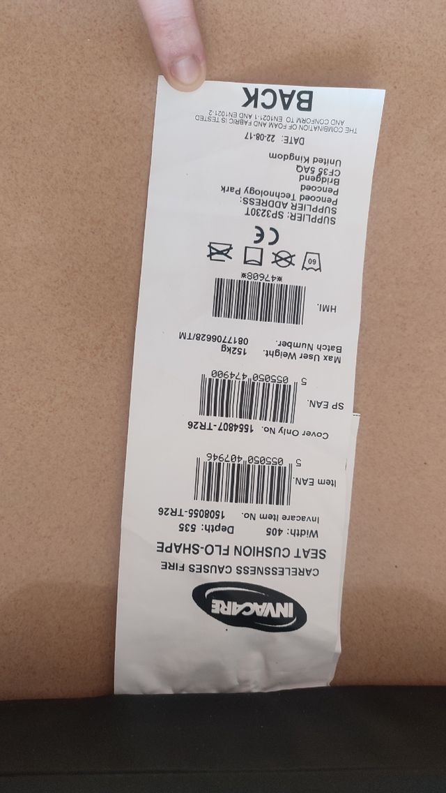 Cojín silla de ruedas anti escaras.