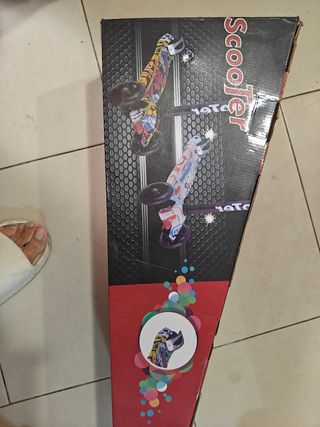 Patinete infantil, scooter 3 ruedas