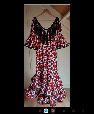 Traje de flamenca
