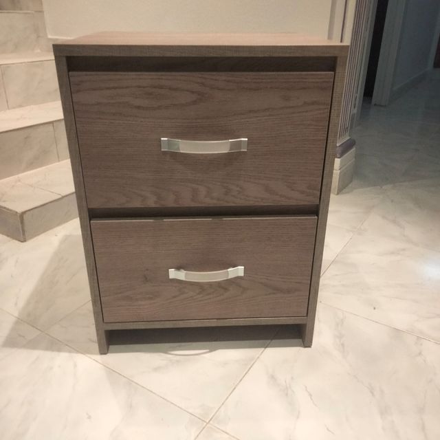 Cómoda 3 cajones - Madera marrón