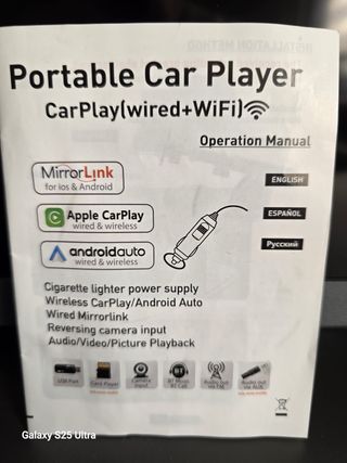 Reproductor MP5 Coche Portátil