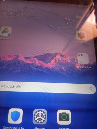 Tablet Huawei negra