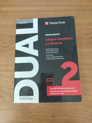DUAL LENGUA Y LITERATURA 2 BACH(DIGITAL+LIBRO+ACT)