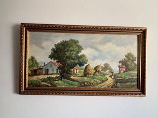 Cuadros paisaje - Marcos dorados