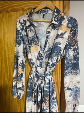 Vestido boho estampado xl
