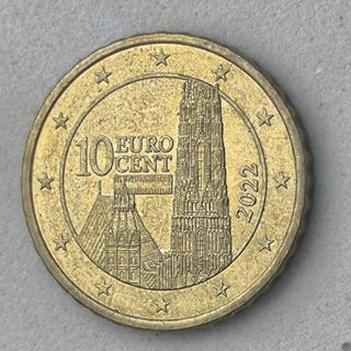 10-04010-Austria 10 cent € -  2022