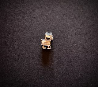 Charm Pandora Perro Robot Plata