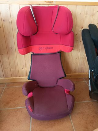 3 sillas coche: 2 Cybex, 1 Casualplay