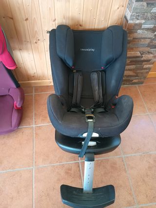3 sillas coche: 2 Cybex, 1 Casualplay