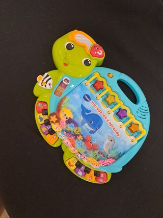 Tortuga VTech musical aprendizaje