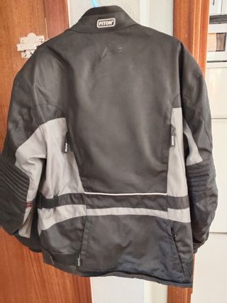 Chaqueta moto Piton negra