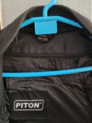 Chaqueta moto Piton negra