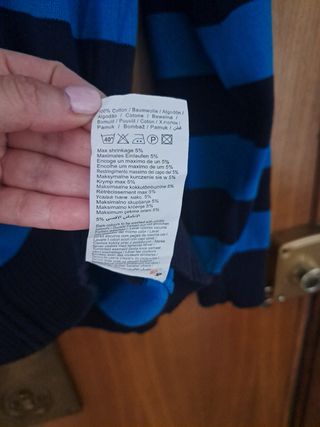 Chaqueta Jack&Jones XL - Rayas Azul Marino