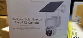 Cámara de seguridad solar PTZ WiFi + panel (nueva)