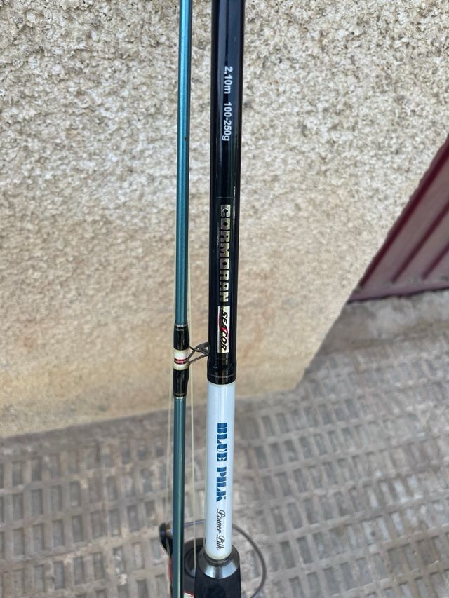 Caña y carrete pesca THOR50