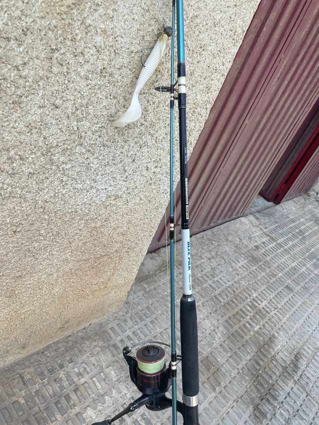 Caña y carrete pesca THOR50