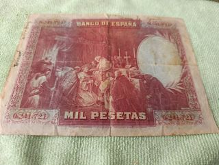 Billetes antiguos España