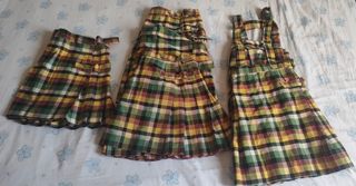 Faldas uniforme colegio Adonai.